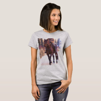 T-shirt cheval (Image créée par grok)