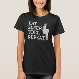 T-shirt Cheval Islandais Dit Manger Tolt Toy Pony