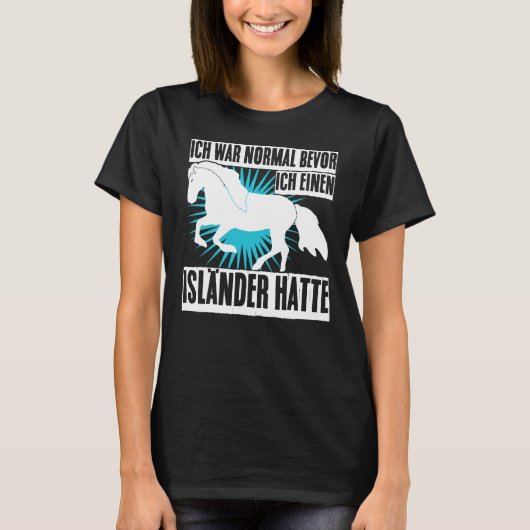 T-shirt Cheval islandais Équitation islandaise (Devant)