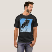 T-shirt Cheval Jumper Jumping Id Plutôt Montrer norman t (Devant entier)