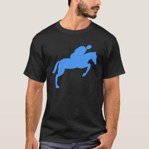 T-shirt Cheval Jumping - Bébé Bleu