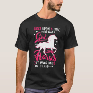 T-shirt Cheval Jumping Equestrian Barrel Racing