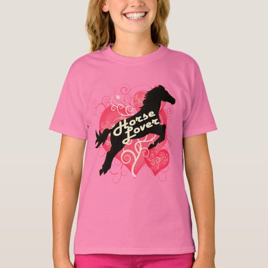 T-shirt Cheval Lover (Devant)