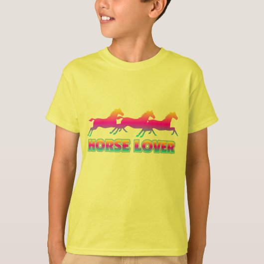 T-shirt Cheval Lover (Devant)