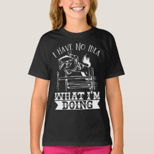 T-shirt Cheval Lover équitation équitation Je N'Ai Aucun