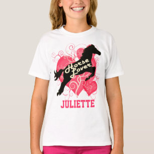 T-shirt Cheval Lover Personnalisé Juliette