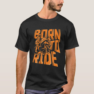 T-shirt Cheval Lover Pony Ou Donkey équitation Horseracer