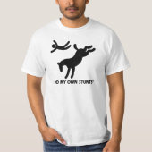 T-shirt Cheval mes propres cascades (Devant)