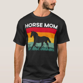 T-shirt Cheval Momhey Neigh I Pay girl