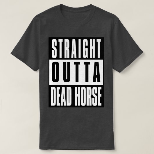 T-shirt Cheval mort (Design devant)