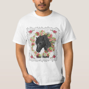 T-shirt Cheval noir Bellflower