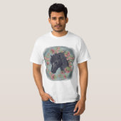 T-Shirt Cheval Noir de Bellflower (Devant entier)
