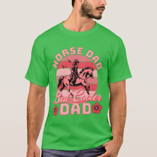 T-shirt Cheval Papa Comme Un Père Régulier Mais Glacière P