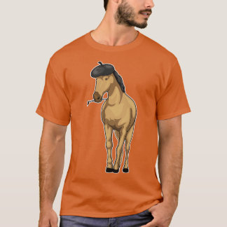 T-shirt Cheval Peintre pinceau