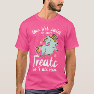 T-shirt Cheval Plus de blagues Plus de friandises Filles d