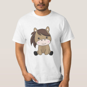 T-shirt Cheval Pony Équine Pony Pour Enfants