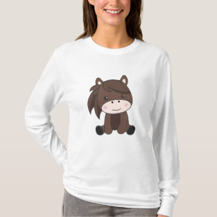 T-shirt Cheval Pony Équine Pony Pour Enfants