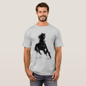 T-shirt Cheval Pop Art (Devant entier)