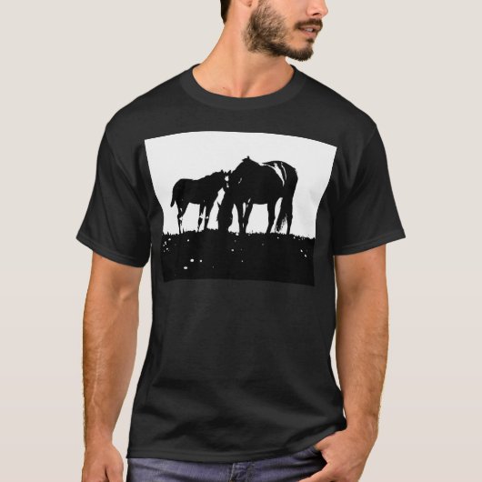 T-shirt Cheval Pop Art (Devant)