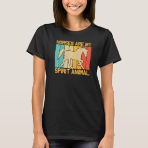T-shirt Cheval Pour Hommes Femmes Cheval Hippique Course