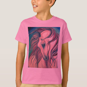 T-shirt Cheval pourpre d'imaginaire