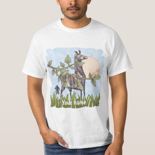 T-shirt Cheval qui se cache (Devant)