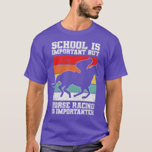T-shirt Cheval Racing Equestrian Horse Racer 4