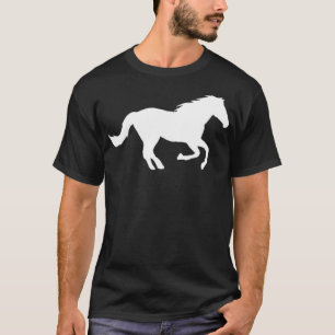 T-shirt cheval radio jouer poney