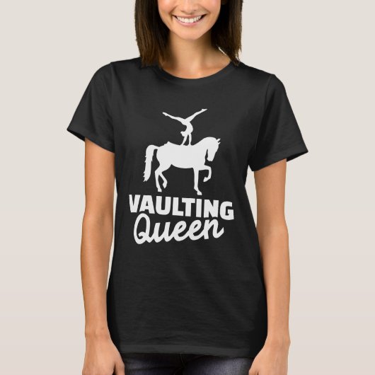 T-shirt Cheval Reine de voûte (Devant)