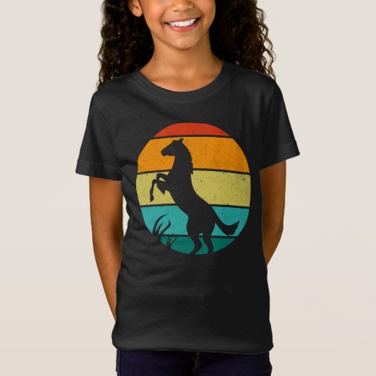 T-Shirt Cheval rétro (Devant)
