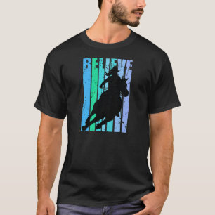 T-shirt Cheval Rétro Équitation Anniversaire Vintage Hor D