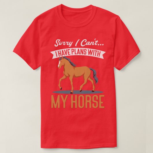 T-shirt Cheval Ride Saying 1 (Design devant)