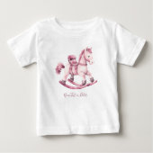 T-shirt Cheval Rosé (Devant)