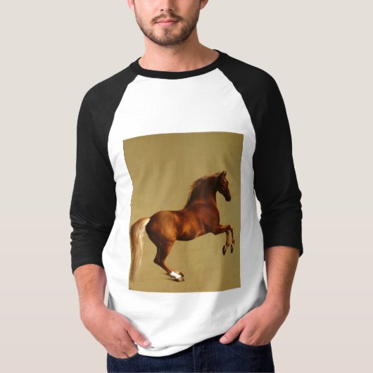 T-SHIRT CHEVAL ROUGE (Devant)