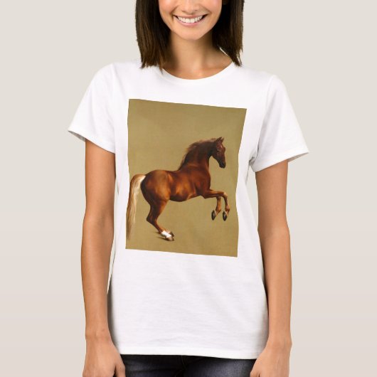 T-SHIRT CHEVAL ROUGE (Devant)