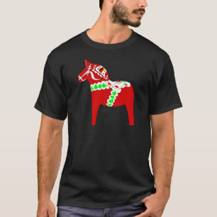 T-shirt Cheval rouge de Dalarna
