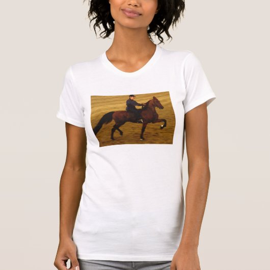 T-shirt cheval saddlebred (Devant)