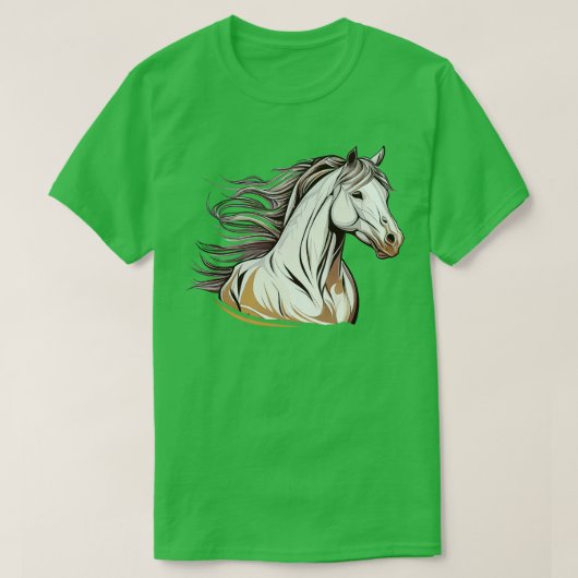 T-shirt Cheval sauvage 6 (Design devant)