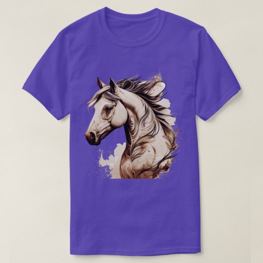 T-shirt Cheval sauvage 7 (Design devant)