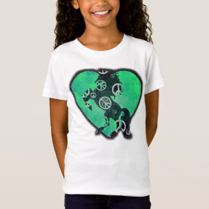 T-Shirt Cheval sauvage paisible !