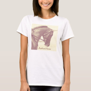 T-shirt cheval Show maman T-shirt, cheval arabe