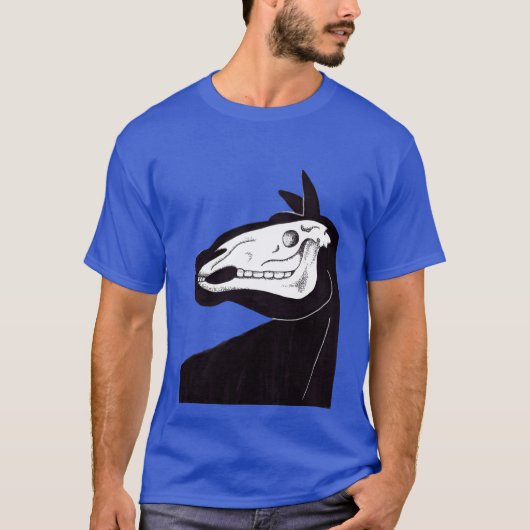 T-shirt Cheval Skullhouette garçon (Devant)
