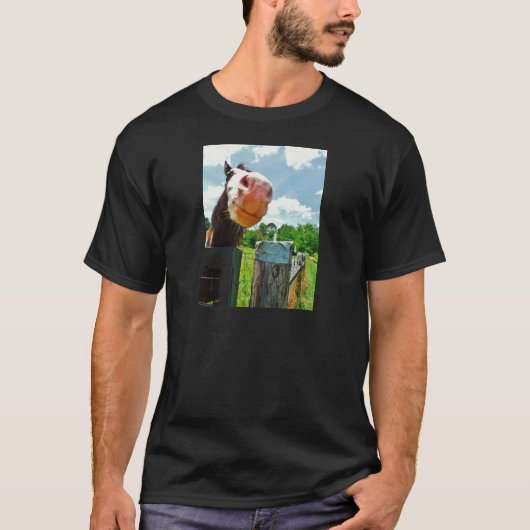 T-shirt Cheval souriant (Devant)