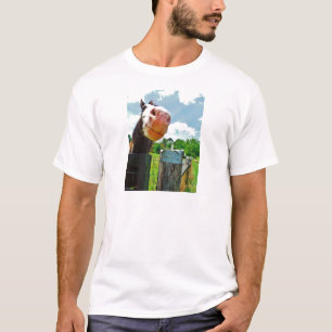 T-shirt Cheval souriant
