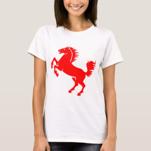 T-shirt Cheval Stallion Equestre Animal Equine Mane