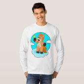 T-shirt Cheval sur les nuages (Devant entier)