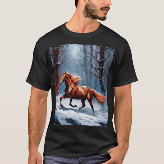 T-SHIRT CHEVAL T CHEMISE (Devant)