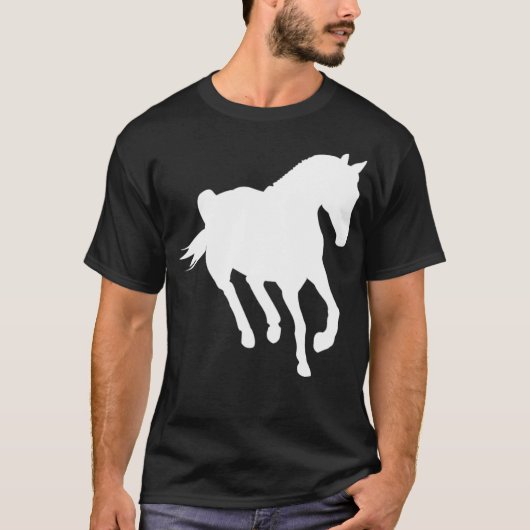 T-shirt cheval tina cheval course (Devant)