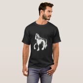 T-shirt Cheval tinker irlandais (Devant entier)