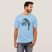 T-shirt Cheval tribal (Devant entier)